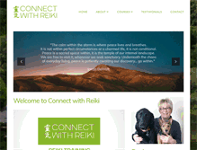 Tablet Screenshot of connectwithreiki.co.uk
